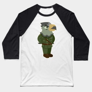 The Captain - Eagle Portrait Baseball T-Shirt